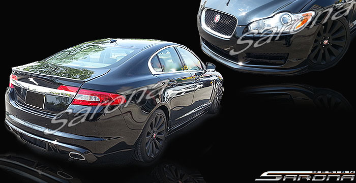 Custom Jaguar XF Sedan Eyelids (2009 - 2011) - $149.00 (Part #JG-002-EL)